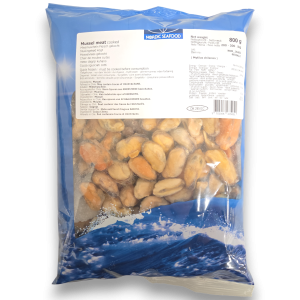 NS Musselmeat cooked 200/300 IQF 10 x 800g -CL