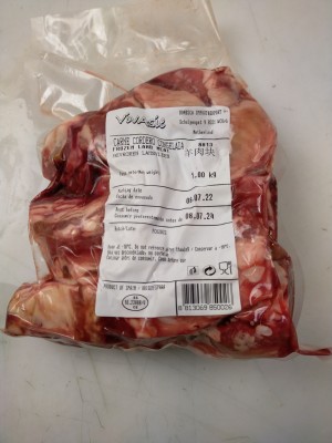 羊肉块 带骨 Lamb Meat Diced 16 x 1 kilo-ES