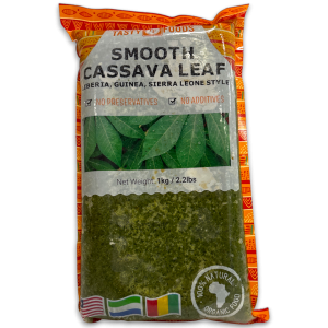 Tasty Smooth Pondu/ Cassava Leaves 15 x 1Kg CM