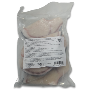 Jona Blue Shark Steaks Skin On 100-300 gr IQF 8x1 Kg 20%-PT