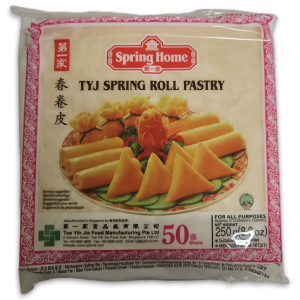 TYJ Spring Roll Pastry 125mm 50 leaves 40 x 250g-SG