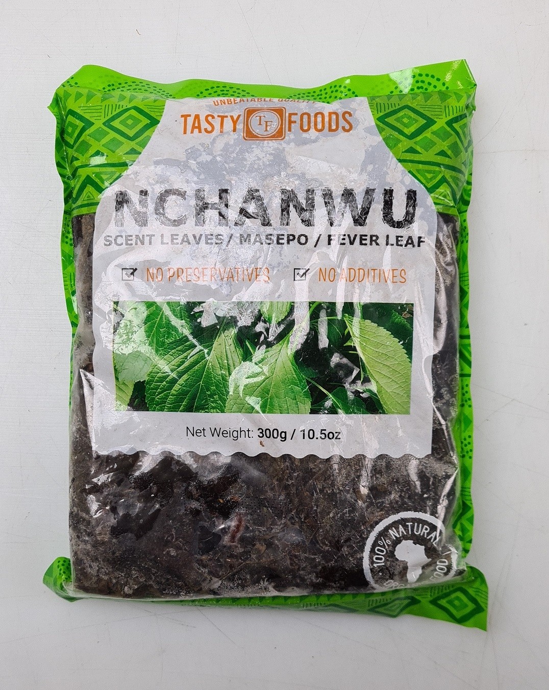 Frozen Fresh Nchawu (Scent Leaves, Masep) 40 x 300 gr-CM