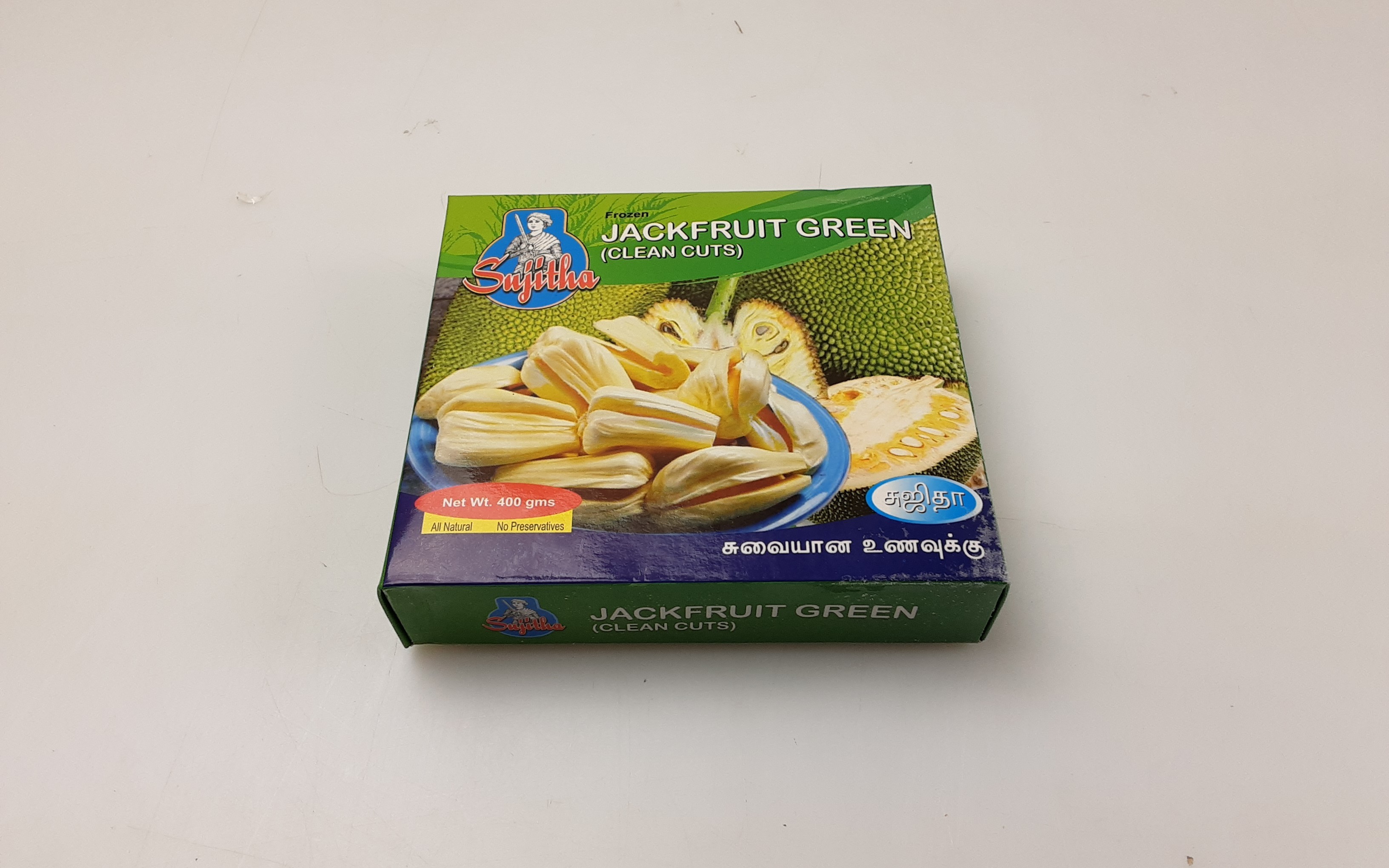 Sujitha Green Jackfruit Clean Cuts 18 x 400 g -IN