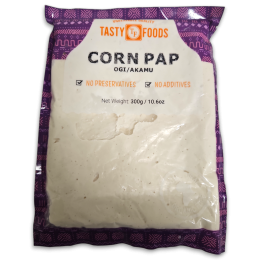 Tasty White Corn Pap/Akamu/Ogi 60 x 300 gr - CM