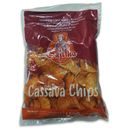 Sujitha Cassava Chips (Hot) 20 x 150 g -IN