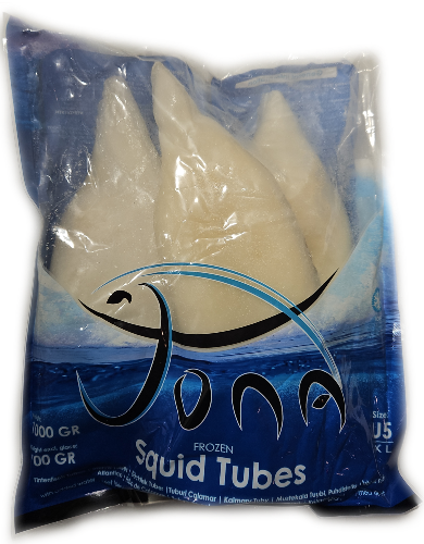 JONA Giant Squid tubes 3 pcs U-5 Dos. Gigas 10 x 1 kg 30%-CN