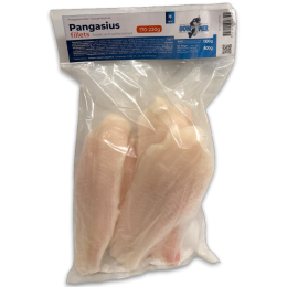 Bonemer Pangasius Fillet 170-220g IQF 10 x 1kg 20% -VN
