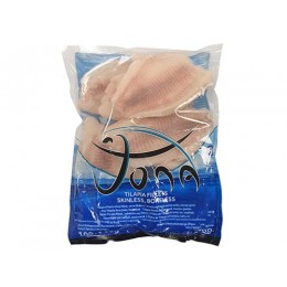 JONA Tilapia fillets skin&boneless 100-140g10x1kg IQF 20%-CN JONA Tilapia fillets skin&boneless 100-140g10x1kg IQF 20%-CN