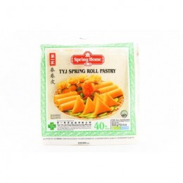 TYJ Spring Roll Pastry 250 mm 30 leaves 30 x 500 gr-SG TYJ Spring Roll Pastry 250 mm 30 leaves 30 x 500 gr-SG