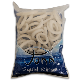 Jona Squid Rings Raw 4-8cm IQF 10 x 1kg 30% -CN