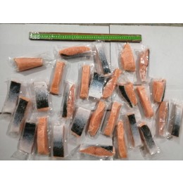 Salmon Portions (Salmo Salar) 125 gr 5 kg-NL Salmon Portions (Salmo Salar) 125 gr 5 kg-NL
