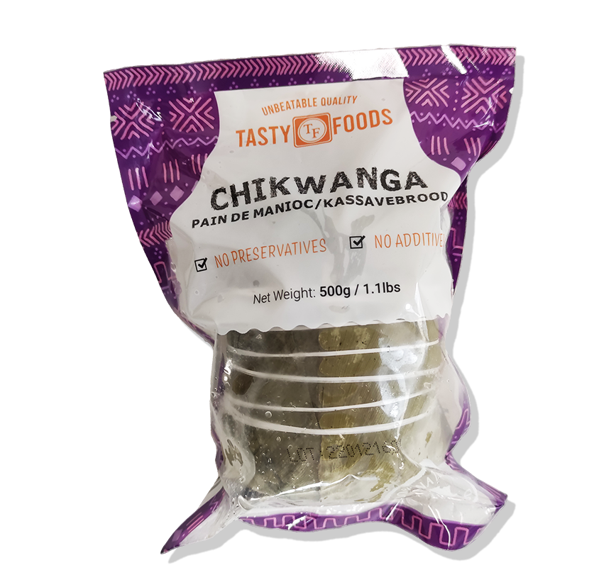 Kwanga/cassavabread/pain de manioc 50 pcs (500g) pcs-CM
