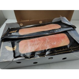 Coldsmoked Salmon Skinless Presliced IVP 12 x 1 kg - DK Coldsmoked Salmon Skinless Presliced IVP 12 x 1 kg - DK