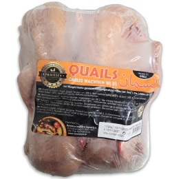 Quaility Cleaned Mother Quails 190g-UP Tray 6 x ~760g -ES