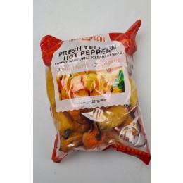 Yellow Hot peppers / habanero / pili pili 28 x 227gr-CM Yellow Hot peppers / habanero / pili pili 28 x 227gr-CM