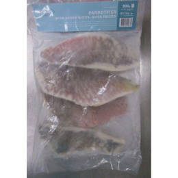 Parrotfish fillet Skin On 170-230 grs 10 x 1 kg 20%-VN Parrotfish fillet Skin On 170-230 grs 10 x 1 kg 20%-VN